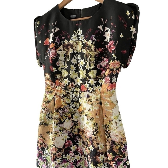 Hobbs Antonia Floral Silk Dress - Picture 8 of 15